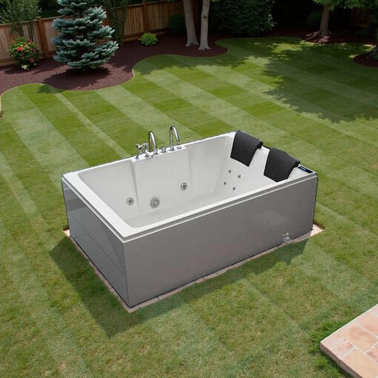 Whirlpool Torino 180 x 120 cm - Luxe Binnenbad voor 2 - Whirlpool - €3.450,00