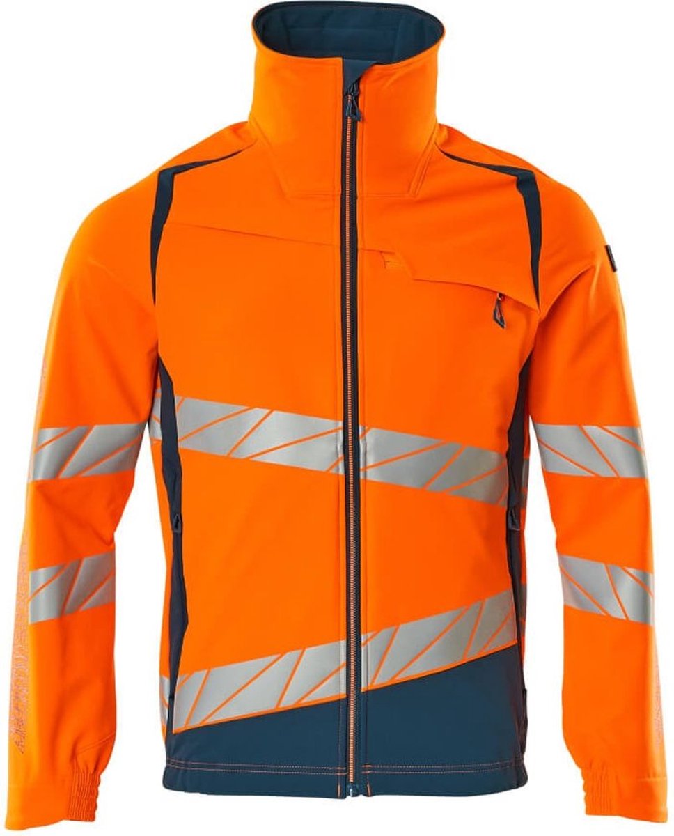 Mascot Accelerate Safe Jas 19009-511 hi-vis /donkerpetrol Oranje