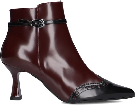 Lodi Geminis Enkellaarsjes Dames Rood Maat 39 bol