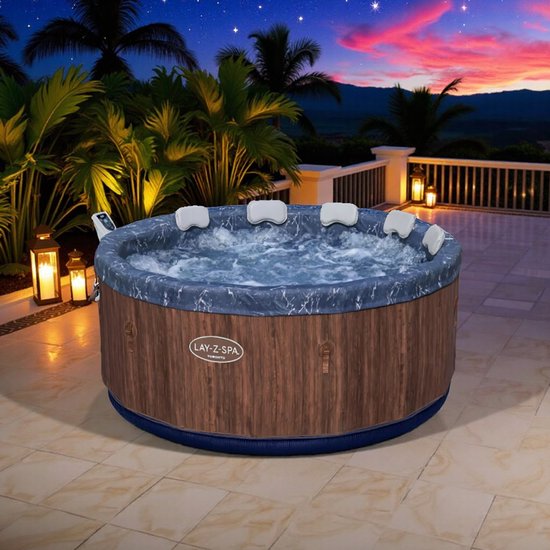 Luxe Opblaasbare Jacuzzi 5-7 Personen - 180 AirJets, - Luxe - €2.250,00
