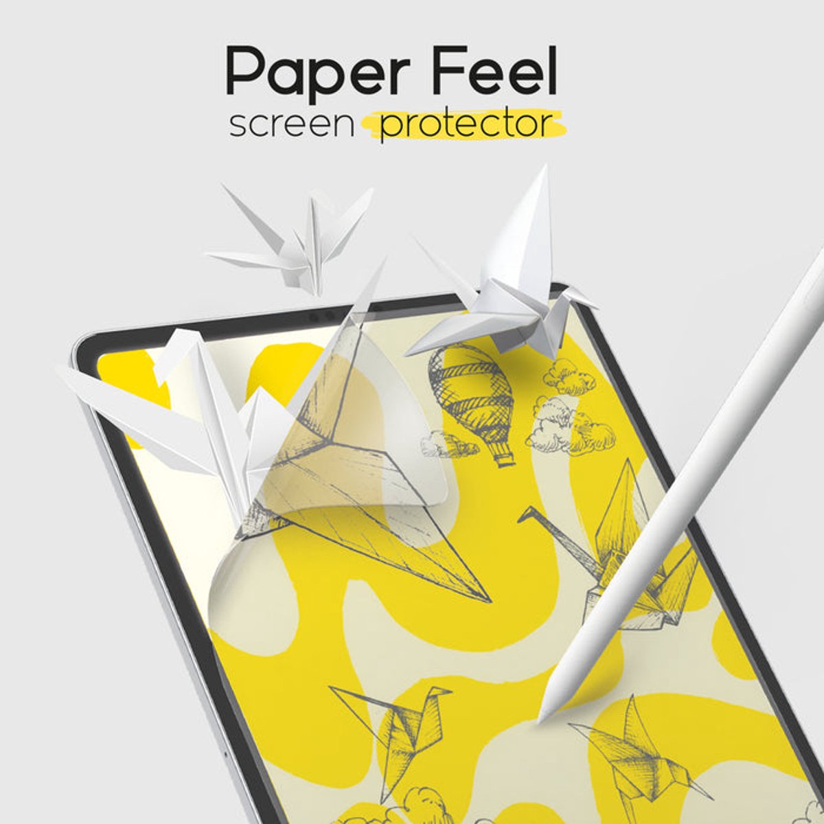 Doodroo Screenprotector for Microsoft Surface Pro 9 - 2 stuks - Voor het échte papieren schrijf-gevoel