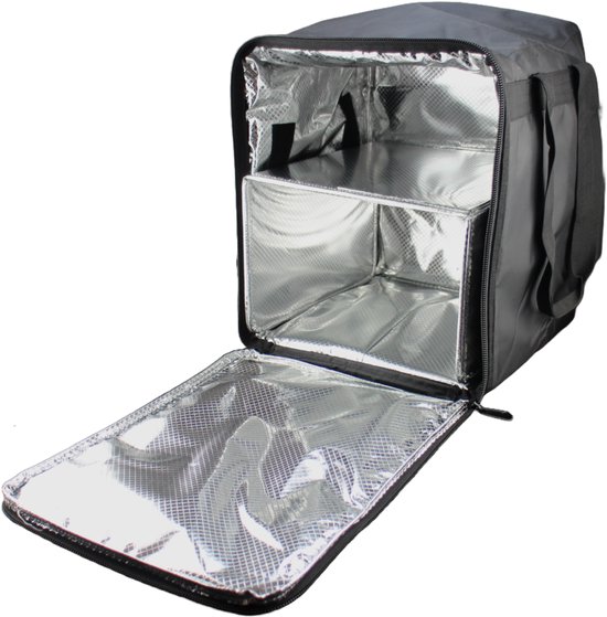 Steamy Bezorgtas Rugzak Medium - Bezorg rugzak - Koeltas - Voor zowel warm als koud houden - 30x30x40 cm - 35 liter van Steamy — afbeelding 4