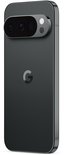 Achterkant van zwarte Google Pixel 10 Pro XL met camera-eiland en Google logo.