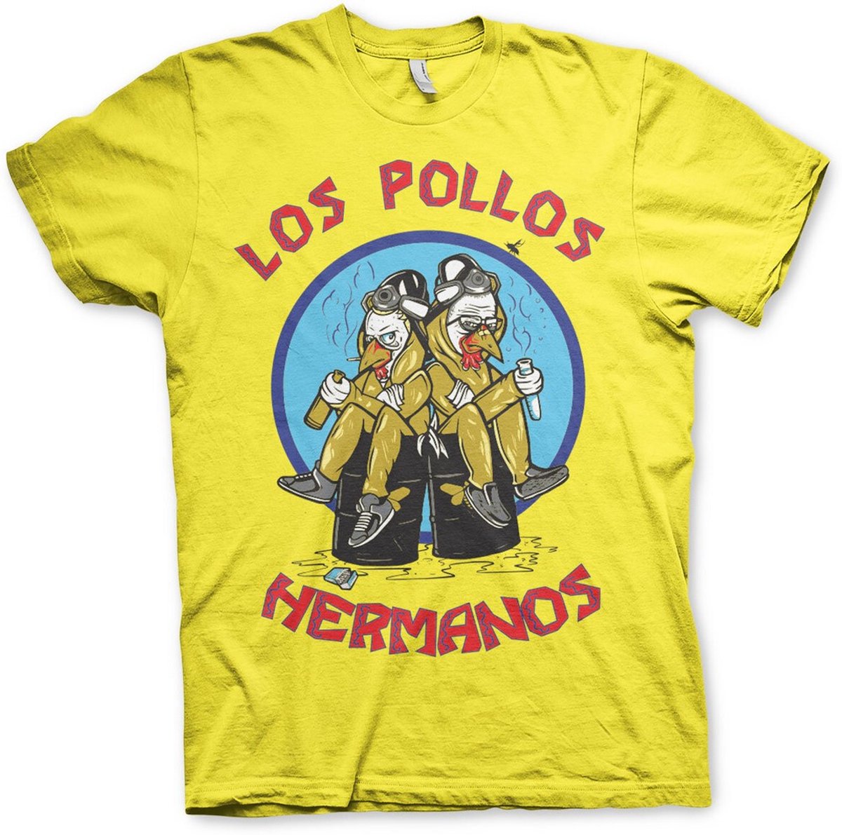 Breaking Bad Walter & Jesse Hermanos T-shirt geel