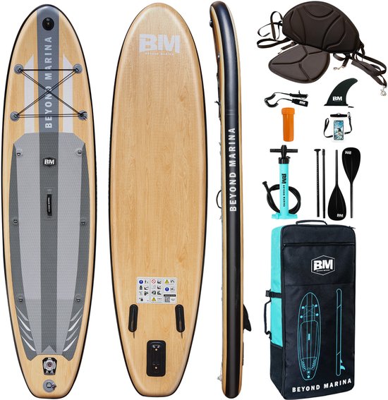 BEYOND MARINA SUP Board - Opblaasbaar Paddle Board - Complete Set