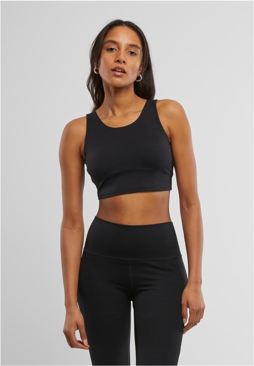 Urban Classics - Low back SportBH - XL - Zwart