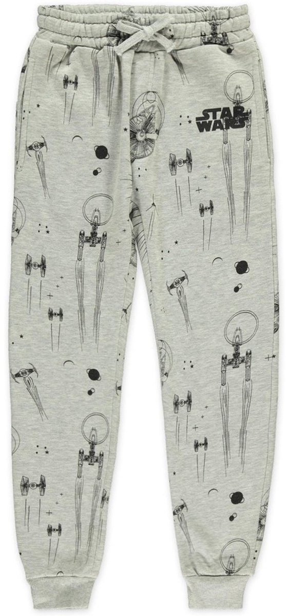 Disney Star Wars - Space Vehicles Kinder joggingbroek - Kids 122 - Grijs