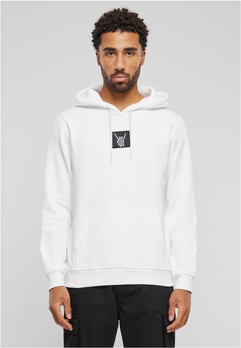 Mister Tee Skelett Patch Hoodie/trui XS Wit