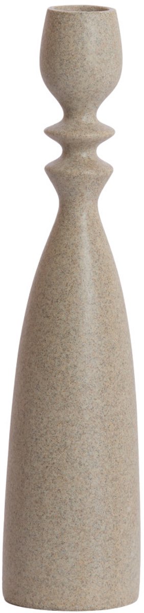 Kandelaar GUAM - Ø8x34 cm - Bruin