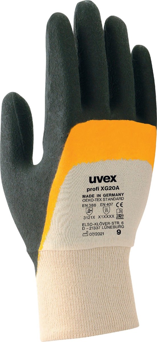 uvex profi ergo XG 20A 6055811 Werkhandschoen Maat (handschoen): 11 EN 388:2016 1 paar