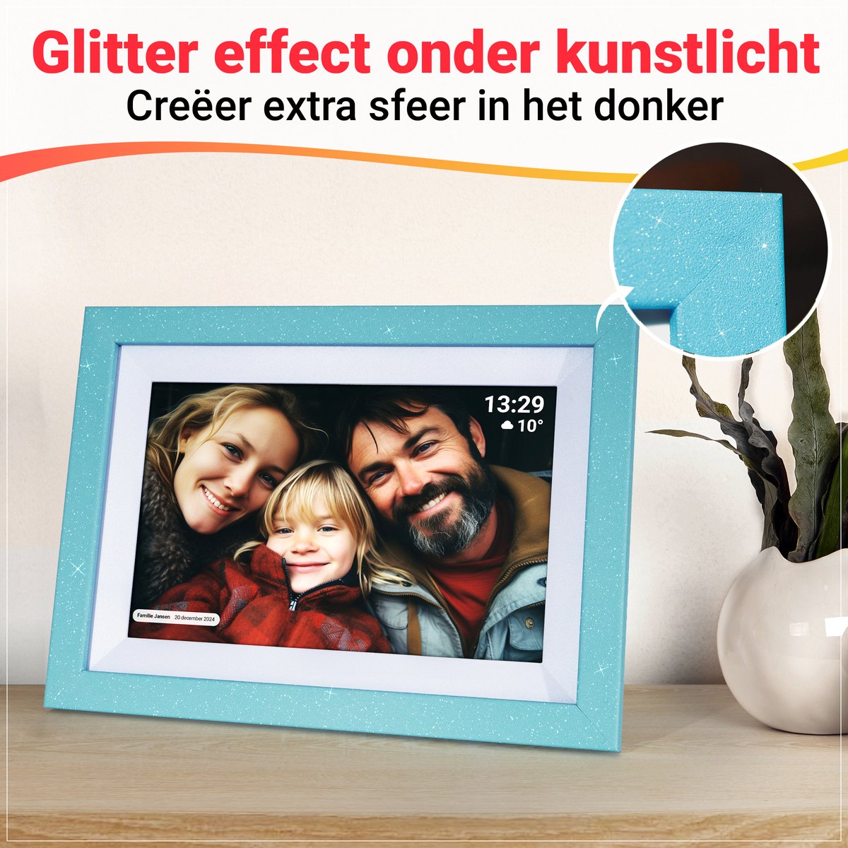 Kantman - 10.1" WiFi Fotolijst thumbnail 4