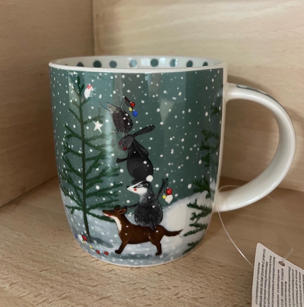 Alex Clark Kerst Mok Kerstbomen ~ Decorating the Tree