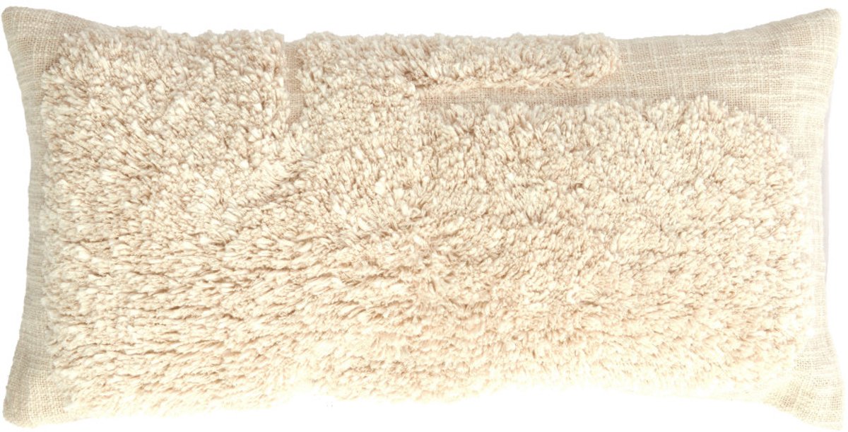 Sierkussen JAVEA - 60x30x10 cm - Wit