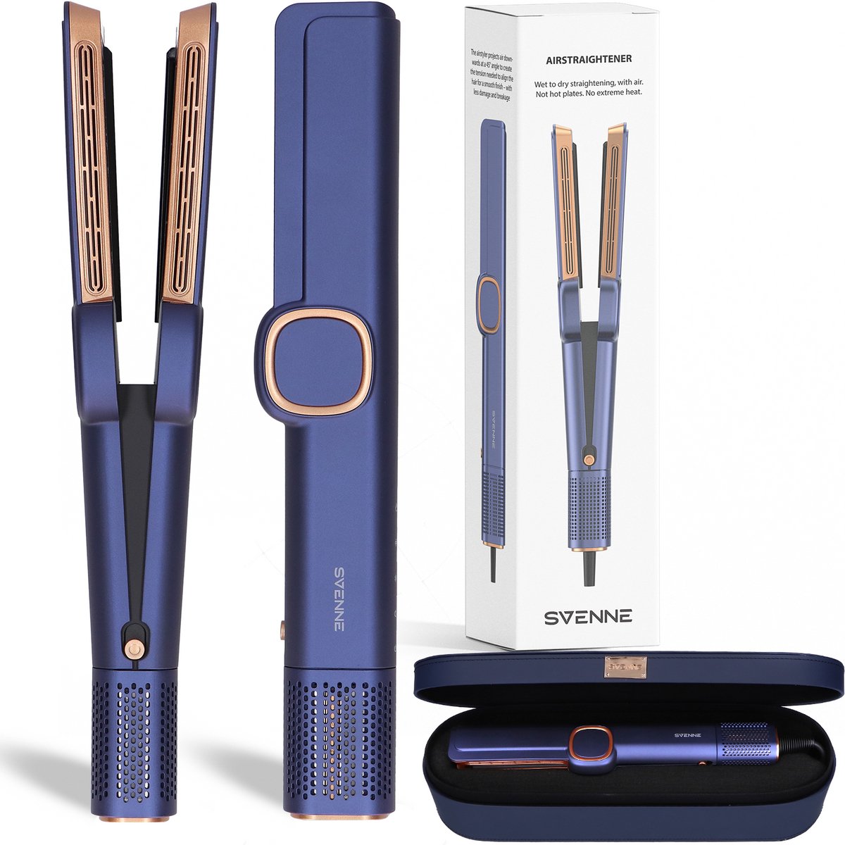 SVENNE Airstraight Hot Air Styler - Lucht Stijltang Zonder