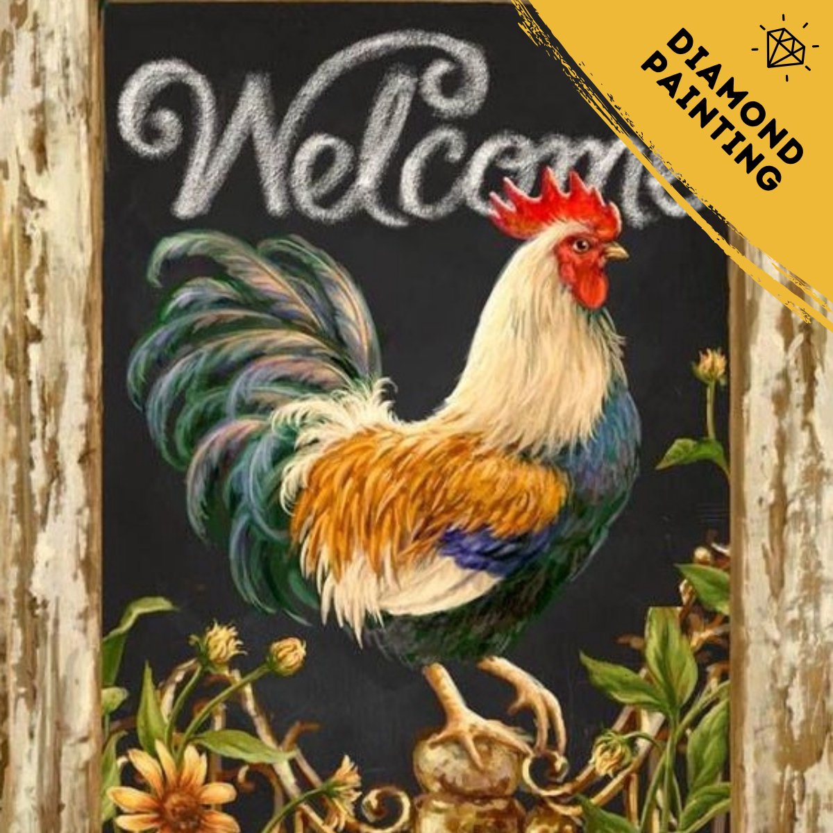 De Hobby Planeet Diamond Painting Dieren 30x40cm - Diamond Painting Volwassenen - Kinderen