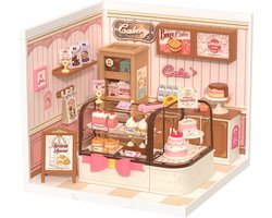 Robotime Tasty Cake Shop - DW019B - Rolife Super Store Series - Bouwpakket - Miniatuur - Modelbouw - Cadeautip