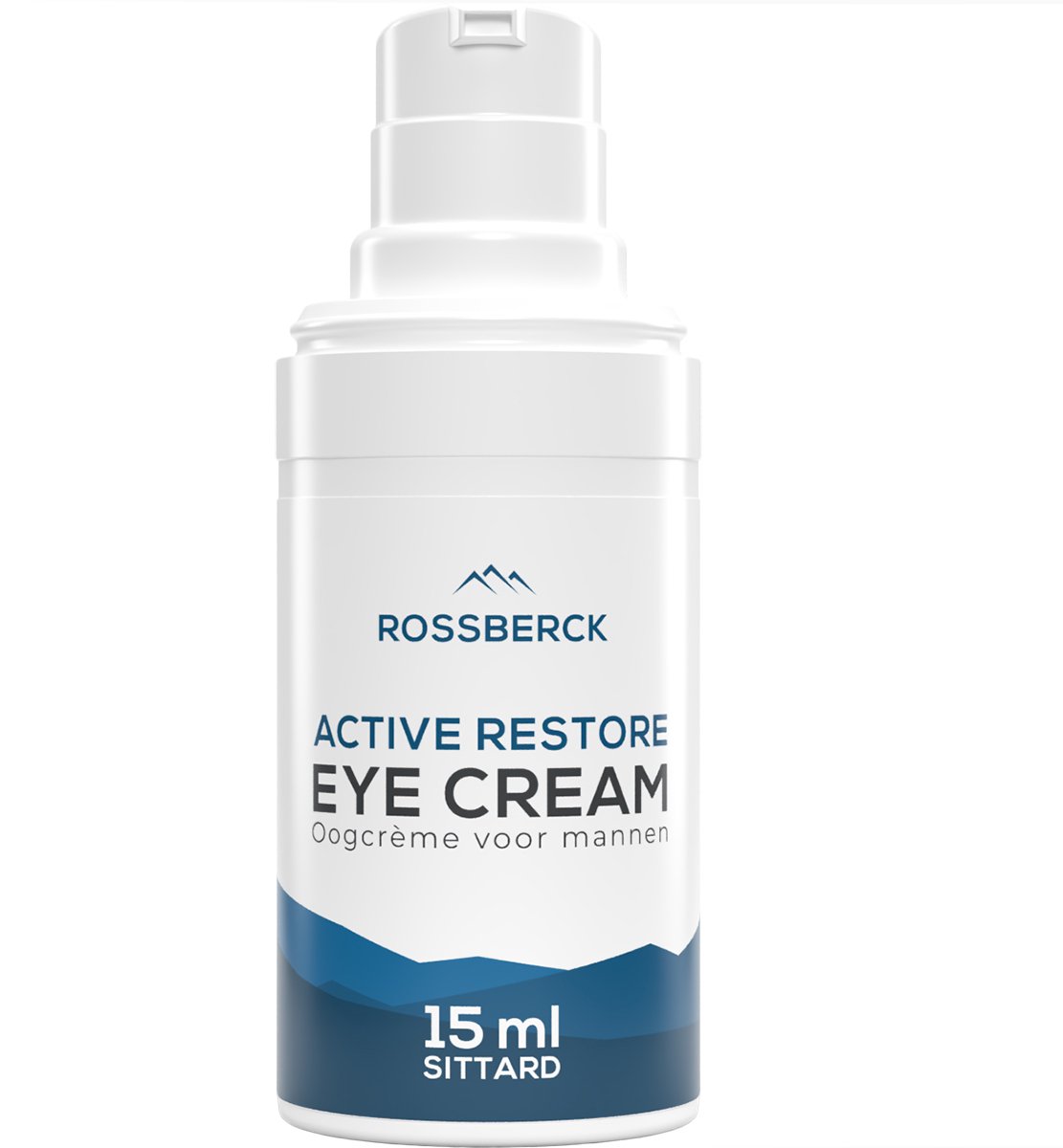 Rossberck Oogcrème Mannen - Wallen - Donkere kringen - Anti Rimpel - Eye Cream - Vitamine C - Cafeïne - 15 ml
