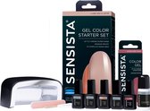 Sensista Cadeauset - I like You A Latte - Vintage Sweet Heart - Gellak Starterspakket - Gel nagellak - Nude - Oudroze - 7.5ML