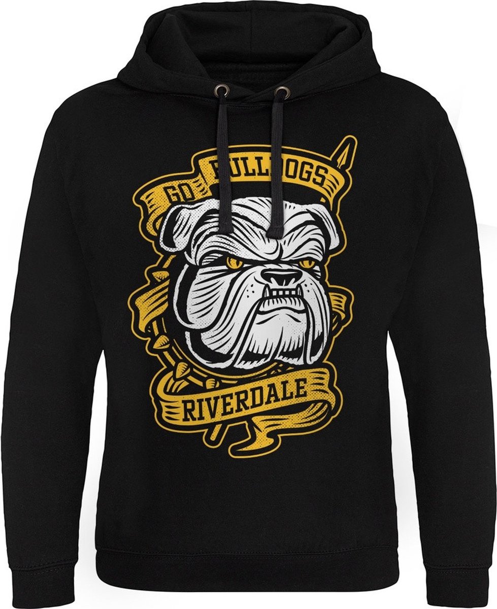 Riverdale Go Bulldogs Epic-hoodie, zwart
