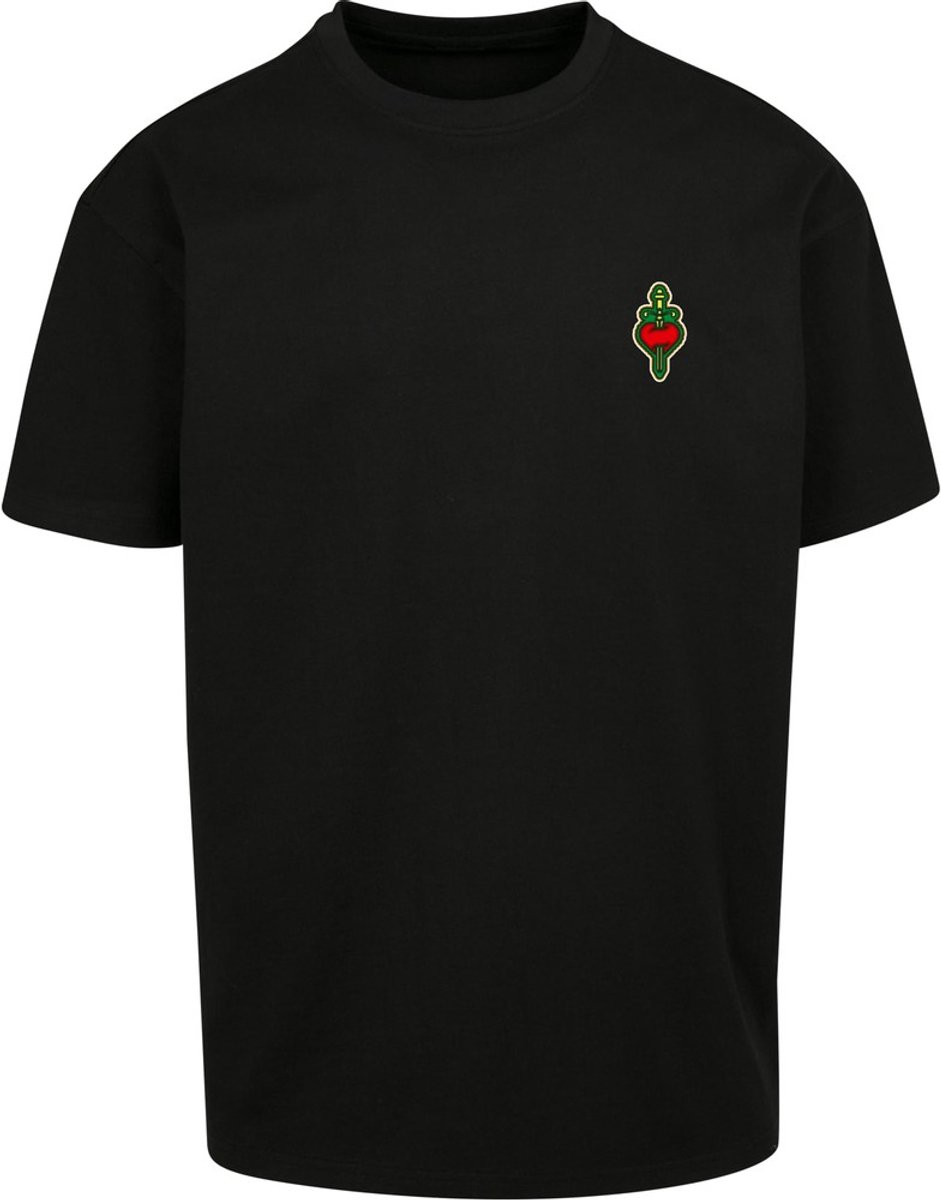 Mister Tee Santa Monica Oversize Heren T-shirt XS Zwart