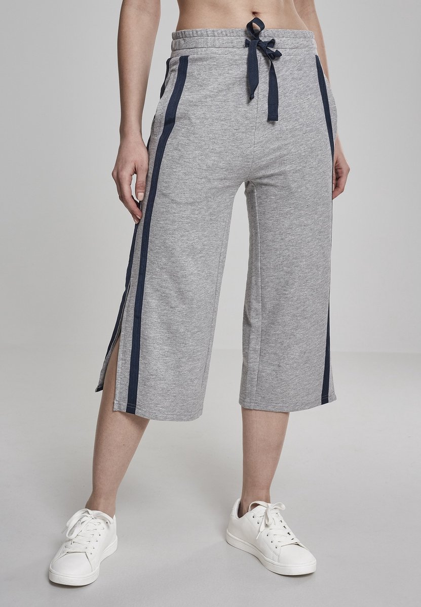 Urban Classics Terry culotte Driekwartbroek S Grijs