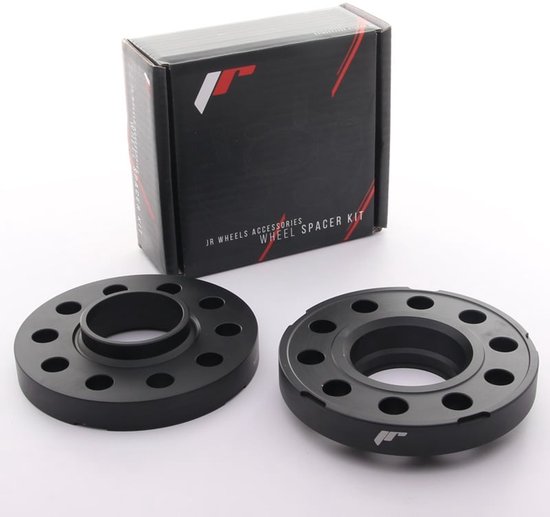 JR Entretoises de roue 10mm Élargisseurs de voie /112 CB57.1 noir