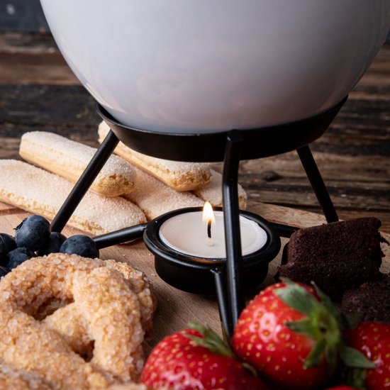 Boska Choco Fondue Petit Marie - Au bain-marie fondueset - 250 ml van Boska — afbeelding 3