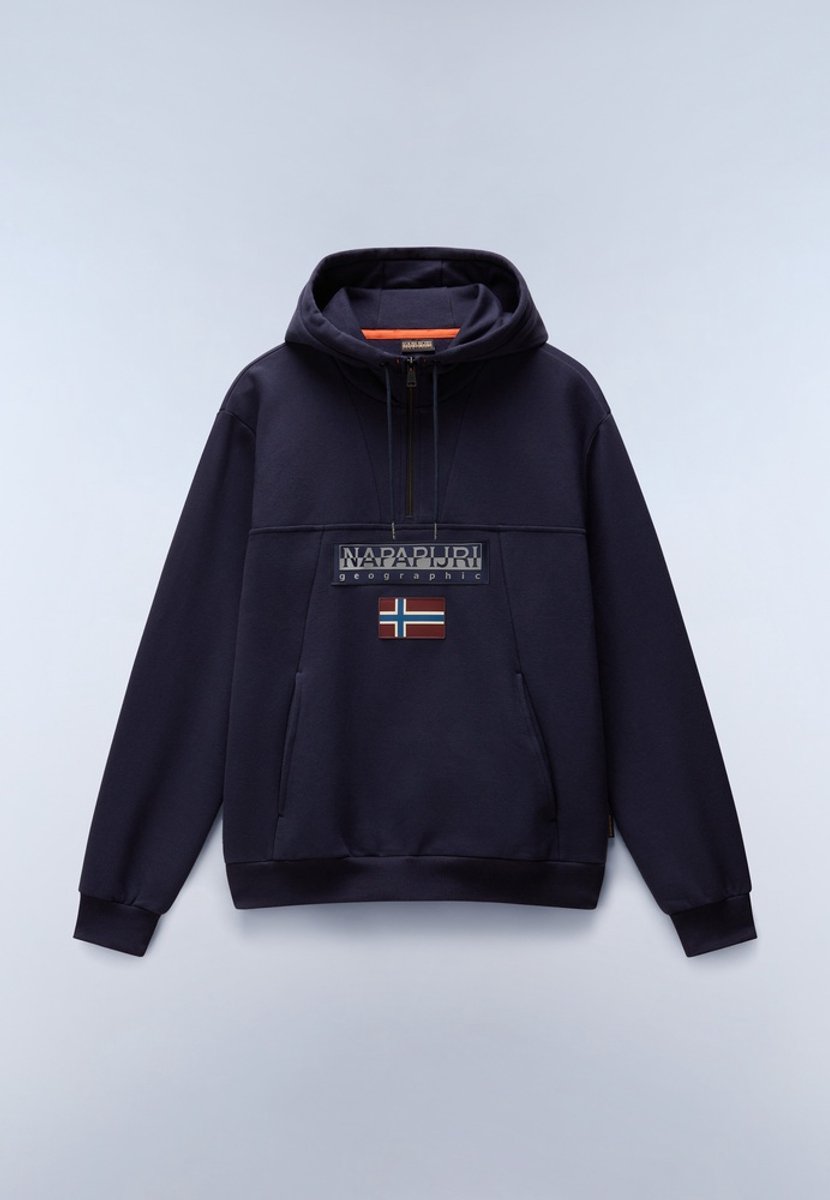 Napapijri Sweatshirt Burgee Hzh 2.0 NP0A4I5E Blauw