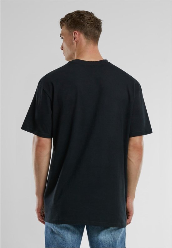 Urban Classics - T-shirt Heavy pour hommes UC Cursive Bold Logo - XS - Zwart