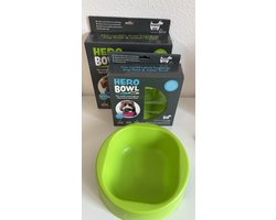 Hownd - Voerbak Hero- 23 Cm - Polypropyleen - Lichtblauw - L