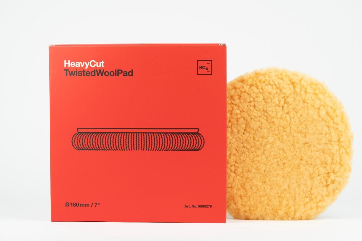 Koch Chemie Twisted Wool Pad 180 mm Polijstpad