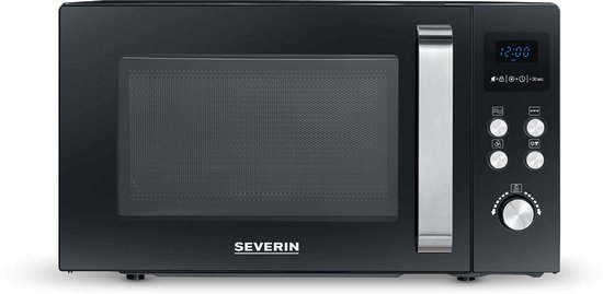 Severin MW 7752 Comptoir Micro-onde combiné 25 L 900 W Noir, Acier inoxydable