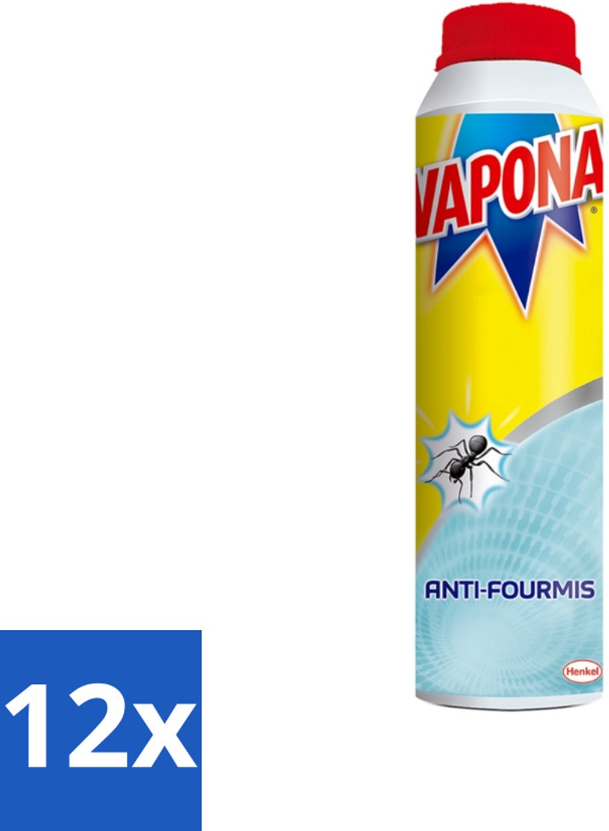 12 x Vapona Mierenpoeder 150 gr - Mieren Bestrijding - Mierenpoeder - Mierenplaag - Anti Mieren - Mierenwering