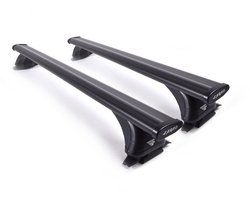 Dakdragers geschikt voor Volkswagen Tayron vanaf 2024 gesloten dakrailing - Aluminium - Hoog laadvermogen 100kg - Wingbar - Zwart - Merk Farad