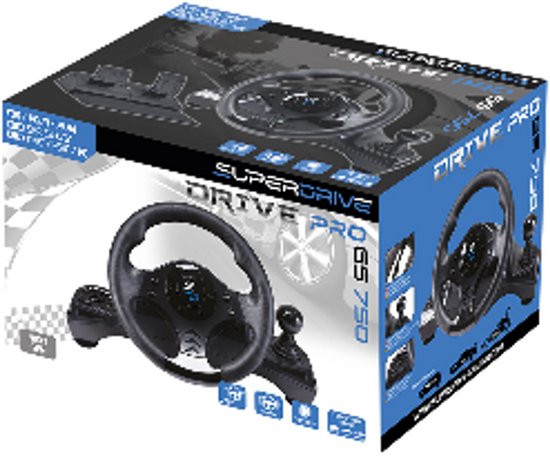 Subsonic Superdrive GS750 - Race Stuur - Game Stuur geschikt voor Ps4, Xbox one / X/S, PC en Switch van Subsonic — afbeelding 4