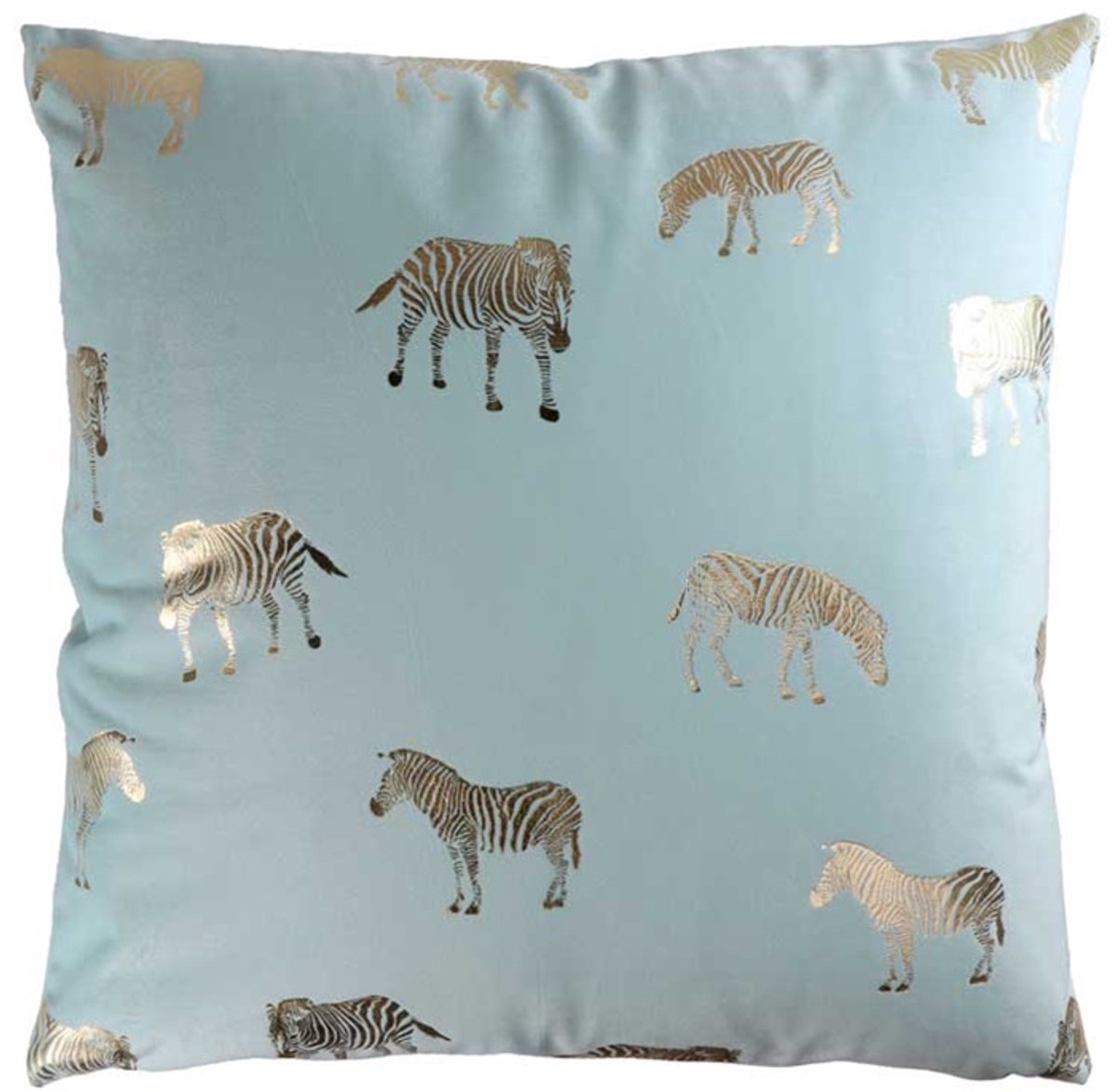 Unique Living | Kussenhoes Zebra 45x45cm blue haze