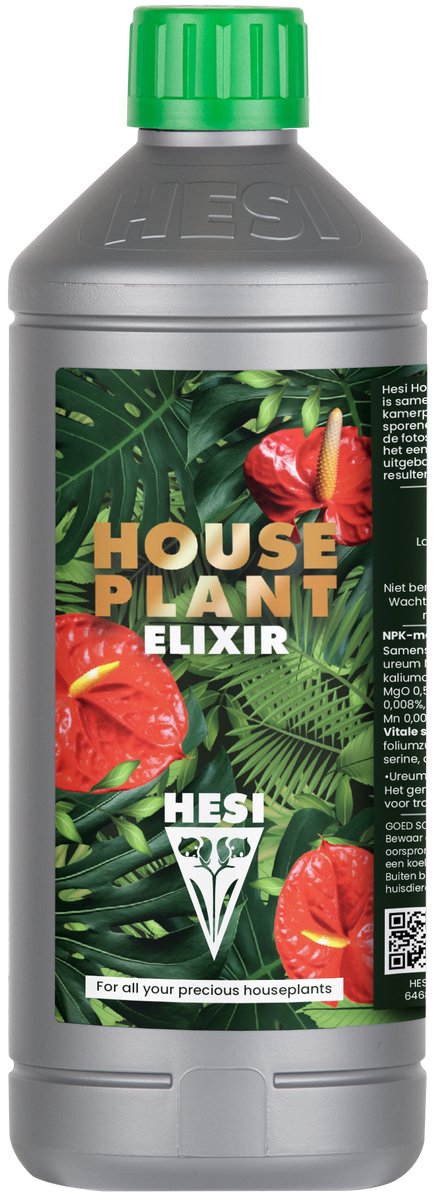 Hesi HousePlant Elixir 1 Liter (1000 ml) - kamerplanten voeding voor potgrond en hydrocultuur