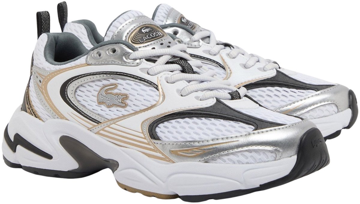 Lacoste Storm 96 2K Sneakers Dames Zilver