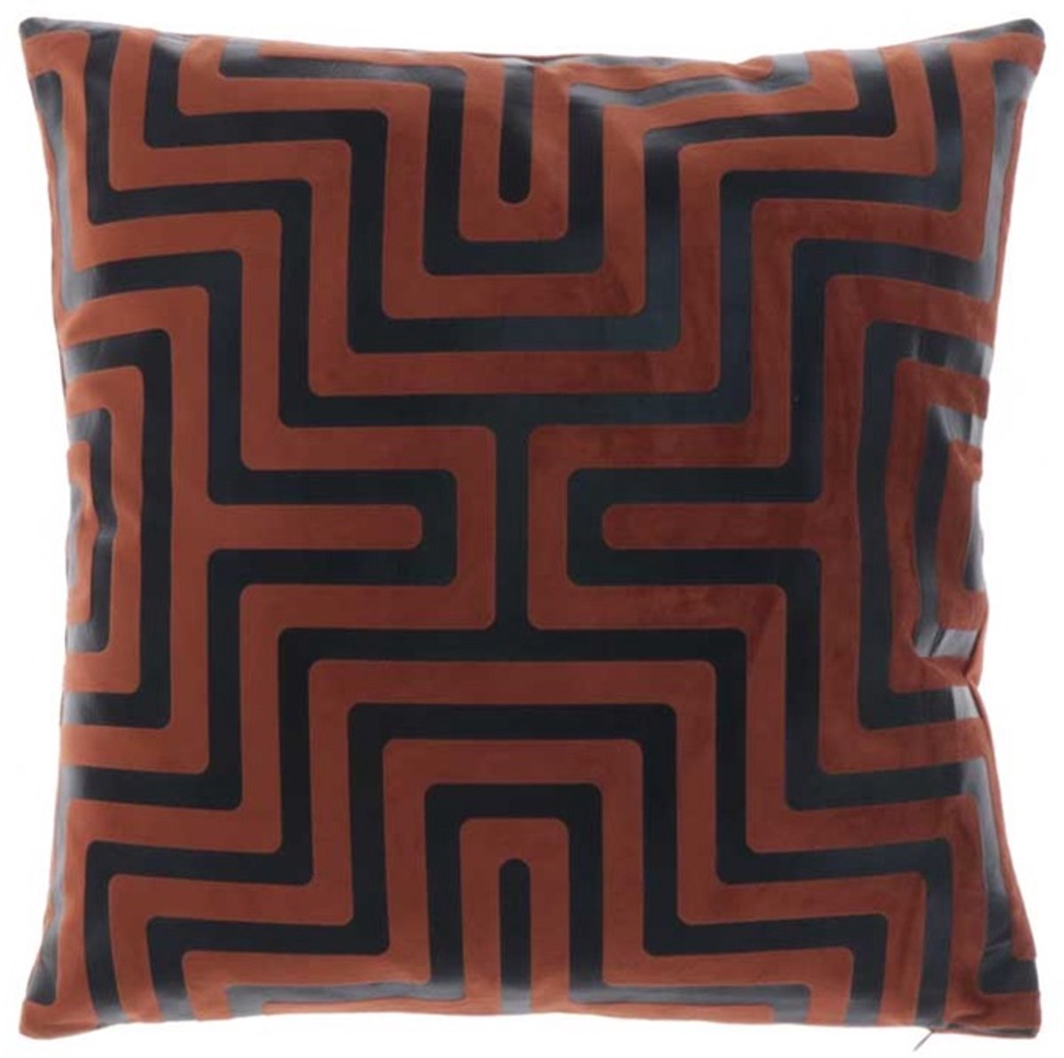 Unique Living | Kussen Mason 45x45cm redwood | Kussen woonkamer of slaapkamer