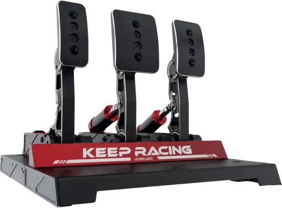Simagic P1000 pedaalset - 3 pedalen, zwart van Merkloos — afbeelding 2