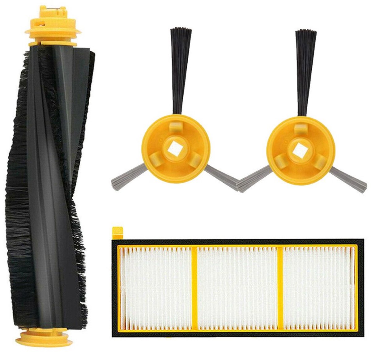 Geschikt voor Shark ION ROBOT RV700 RV720 RV750/C Filter Zijborstel Stofzuiger Onderdelen