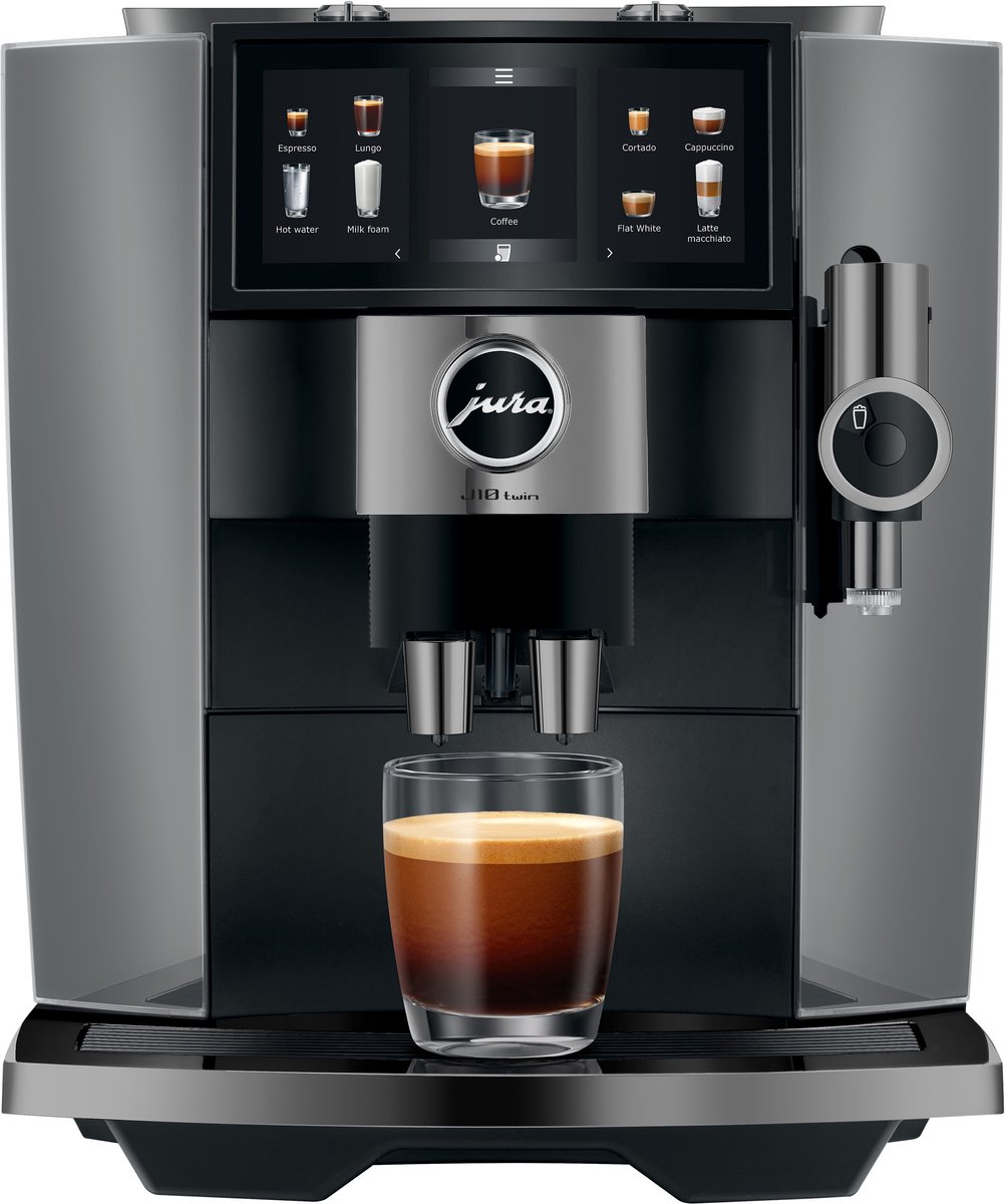 Bol.com JURA - J10 twin Diamond Onyx (EA) - Volautomatische espressomachine aanbieding
