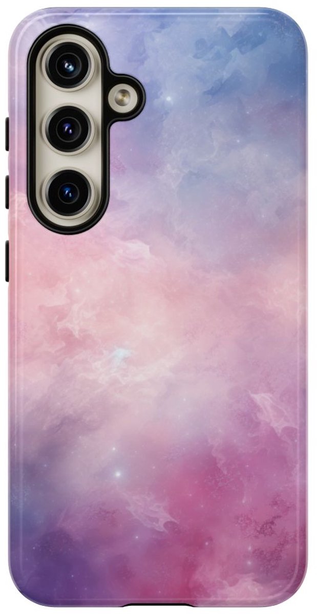 Dromerige Pastel Hemelverloop – Telefoonhoesje Geschikt voor Samsung Galaxy S24