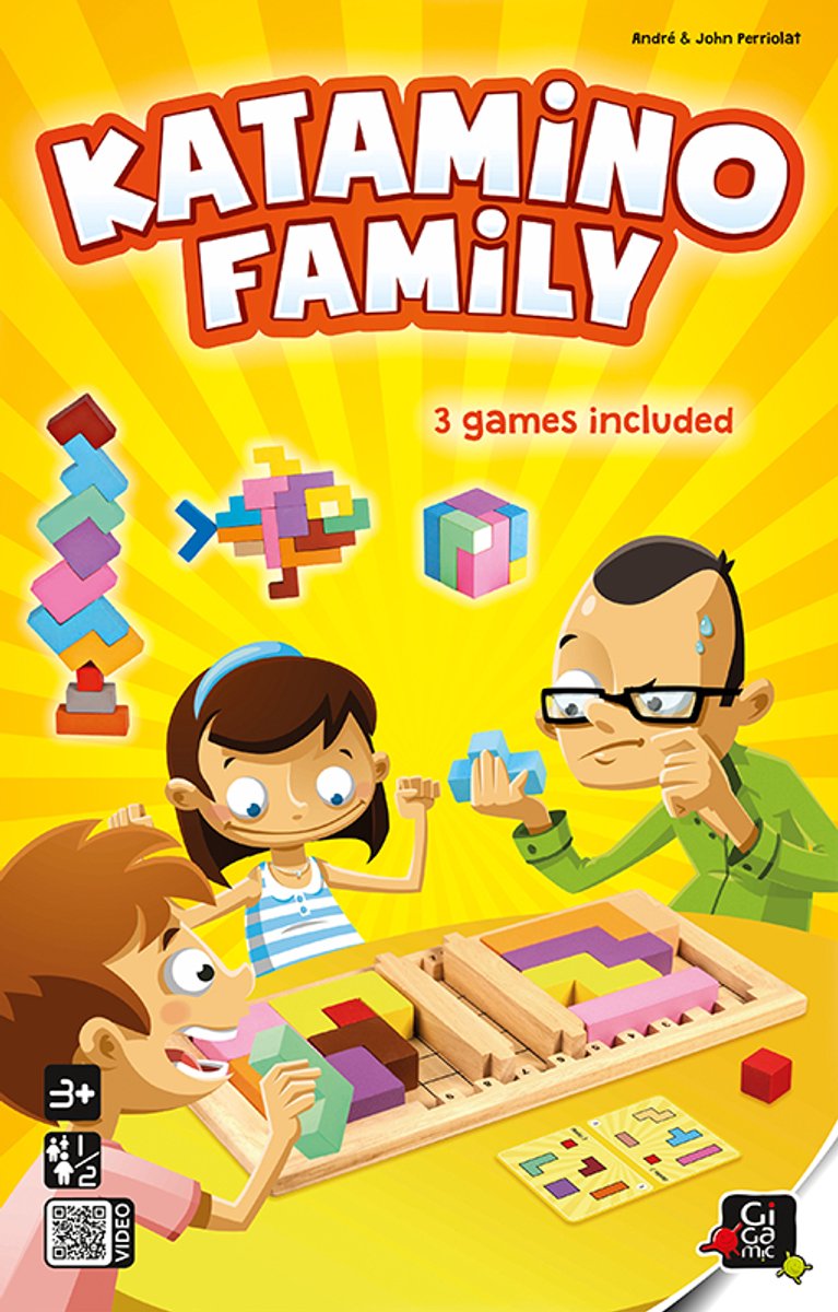 Gigamic - Katamino Family - Tweespelers spel - Evolutionair en Educatief spel — cadeau in Spellen & Speelgoed - foto 8