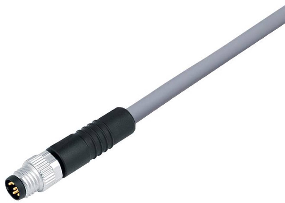 binder 77 3405 0000 20005-0200 Sensor/actuator connector, niet geassembleerd M8 Stekker, recht 1 stuk(s)