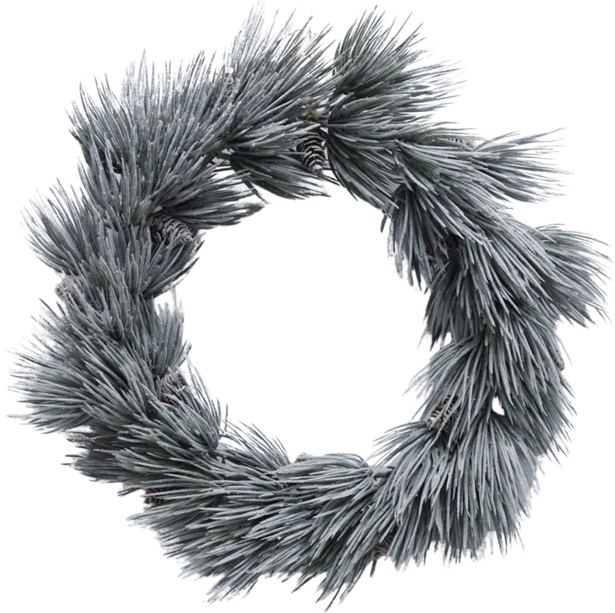 by Mooss - Krans - Kerst - Winter - Snow - Dennengroen - Sneeuw - Decoratief - Ø 40 cm