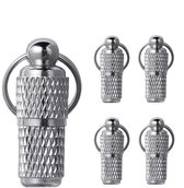 BURI Petling 100 Stuks – Transparante Buisjes 10 X 2 Cm, Zonder Deksel, Waterdicht, Ideaal Voor Geocaching En Opslag