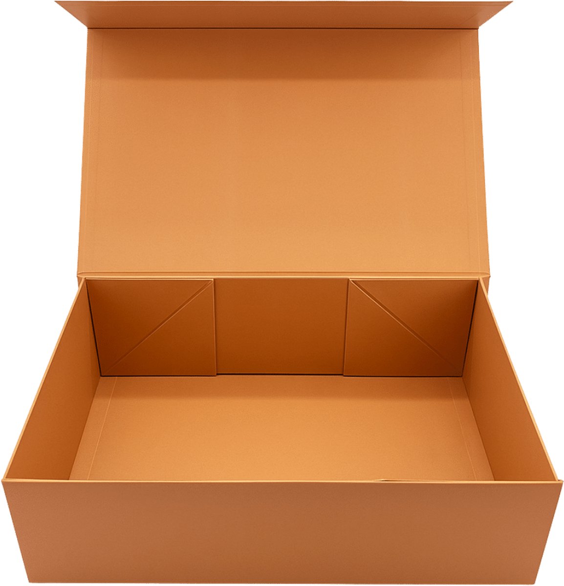 Geschenkdoos (2 Stuks) - Mocha Mousse - 42x32x14 - Magnetisch - Opvouwbaar