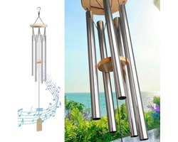 Windgong Grote Diepe Toon Kerkbel 6 Buizen Buiten Tuin Huisdecoratie