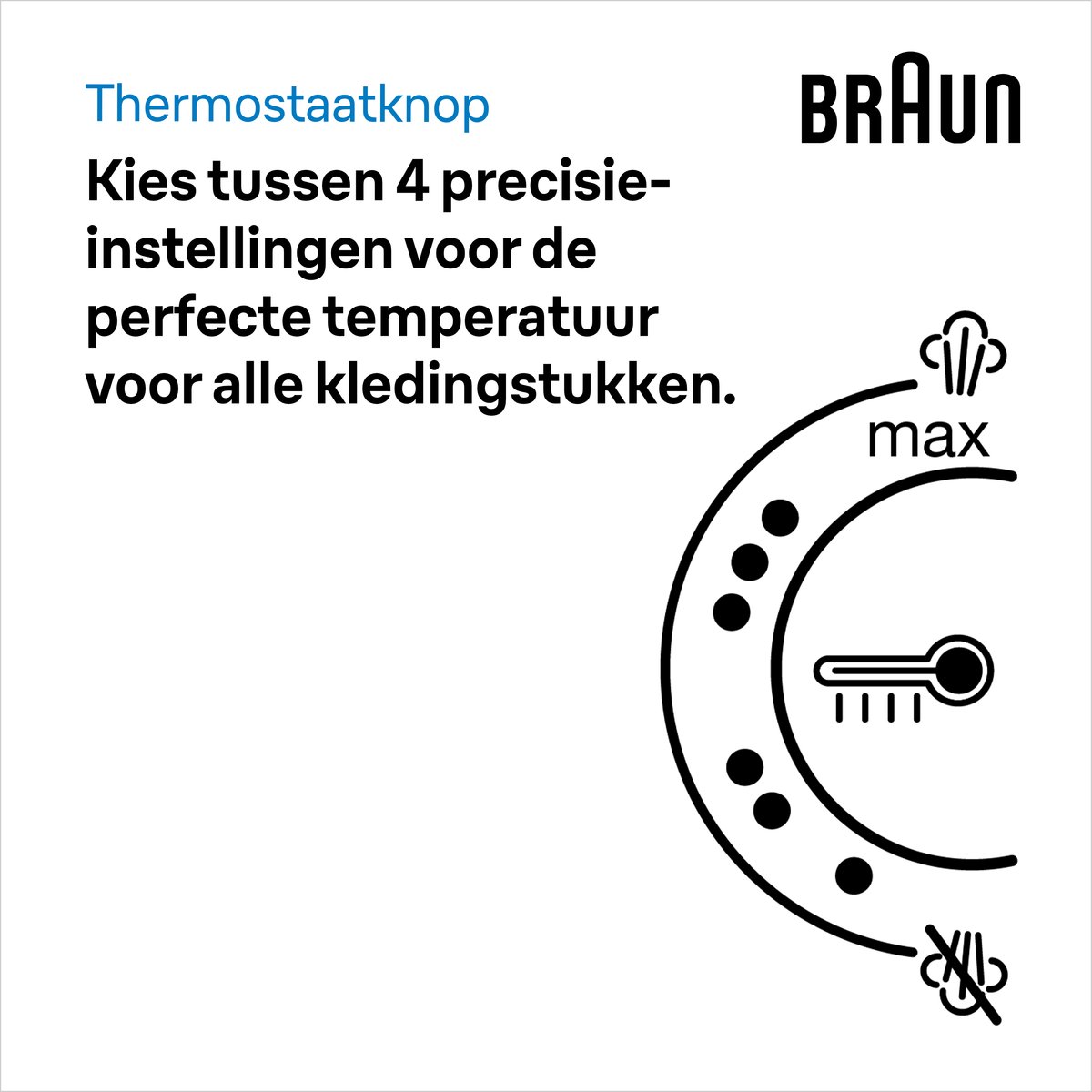 Braun CareStyle 1 IS1012BL - Stoomgenerator - Handmatige instellingen - Auto-off - Blauw/Wit — afbeelding 4